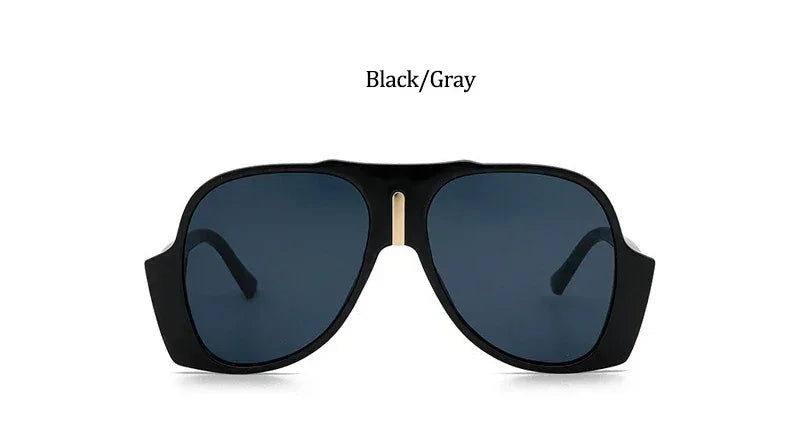 Gradient Oversized Pilot Sunglasses