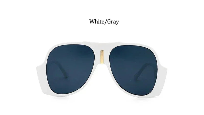 Gradient Oversized Pilot Sunglasses